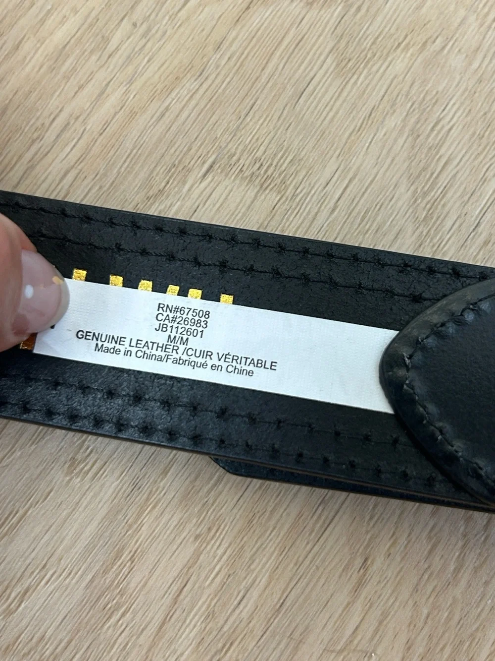 Jason Wu Leather Canvas Belt M